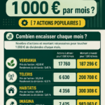 Femme réfléchissant à ses investissements en actions pour générer des revenus mensuels