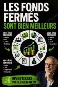 Un graphique illustrant les avantages des fonds fermés dans l'investissement