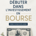 Image représentant une femme regardant des graphiques boursiers sur un ordinateur, symbolisant l'investissement en bourse.