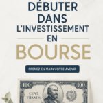 Image représentant une femme regardant des graphiques boursiers sur un ordinateur, symbolisant l'investissement en bourse.