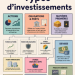 Une femme souriante examinant des documents financiers pour investir.