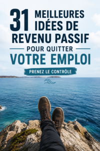 Femme souriante consultant des idées de revenus passifs sur son ordinateur.