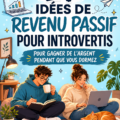 Femme réfléchissant à des idées de revenus passifs, illustration chaleureuse et pratique