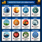 Femme consultant les performances de ses investissements pour toucher des dividendes mensuels.