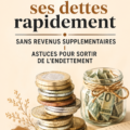 Femme regardant un tableau de budget pour gérer ses dettes