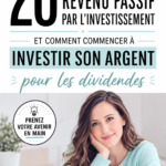 Femme souriante consultant un graphique de revenu passif sur son ordinateur
