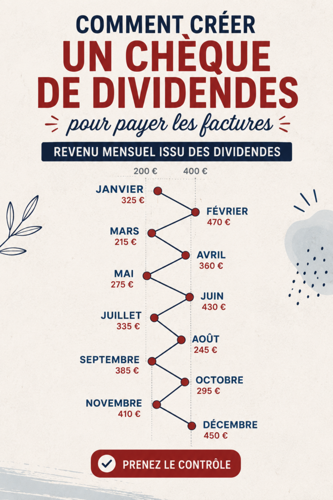 Femme réfléchissant à ses finances en tenant un carnet de budget, symbolisant la gestion des dividendes.