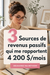 Jeune femme réfléchissant à des stratégies de revenus passifs dans un environnement convivial.