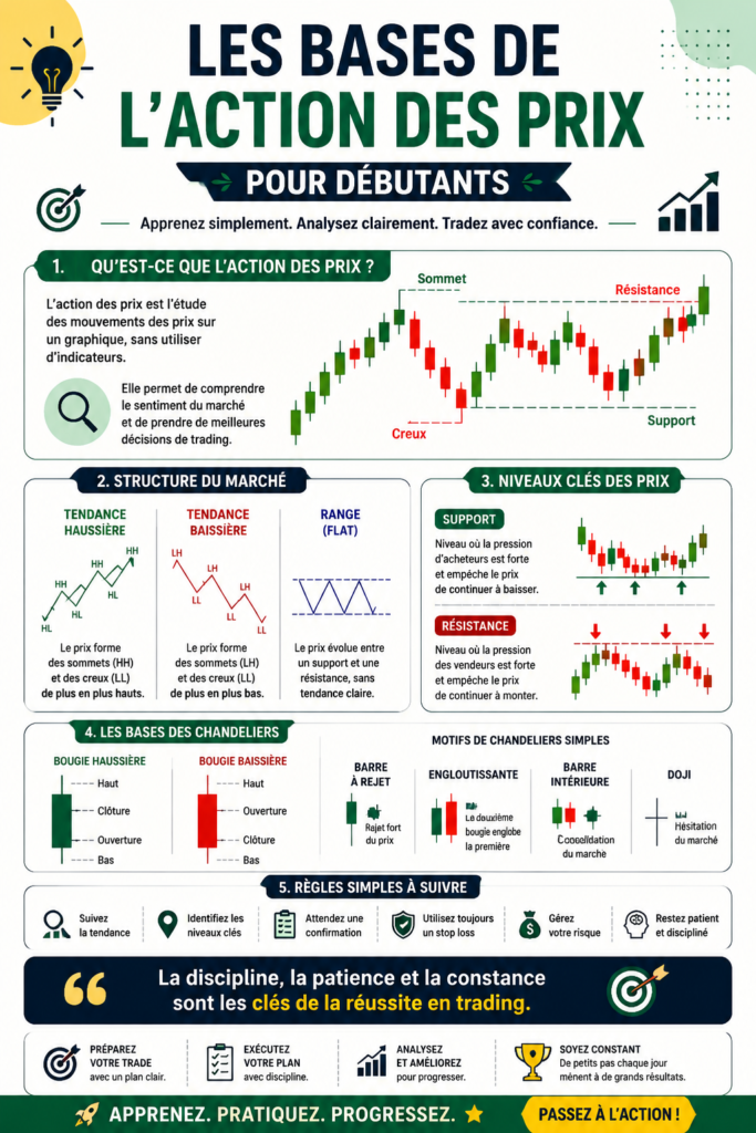 Femme trader analysant des graphiques d'action des prix sur son ordinateur