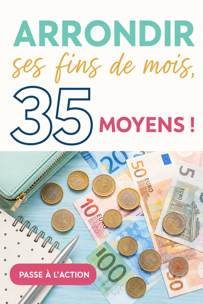 Femme souriante avec un ordinateur portable et un carnet de notes pour planifier ses finances.