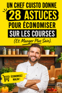Un panier de courses rempli de fruits et légumes frais pour une alimentation saine