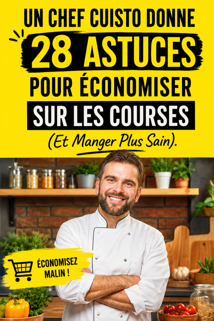 Un panier de courses rempli de fruits et légumes frais pour une alimentation saine