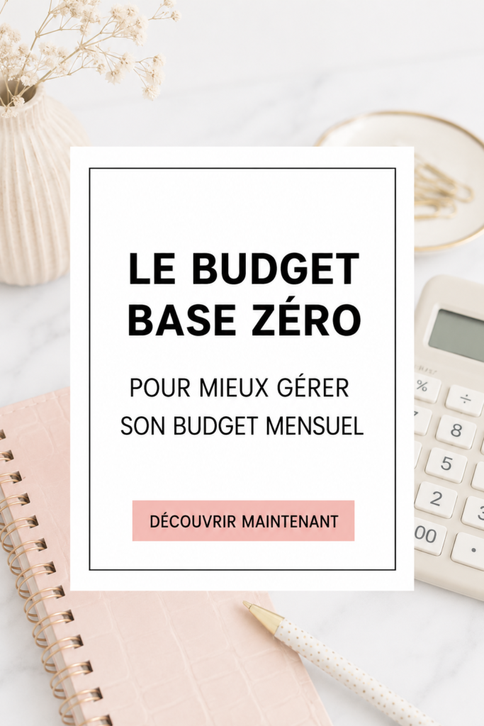 Femme calculant son budget avec des notes et un ordinateur