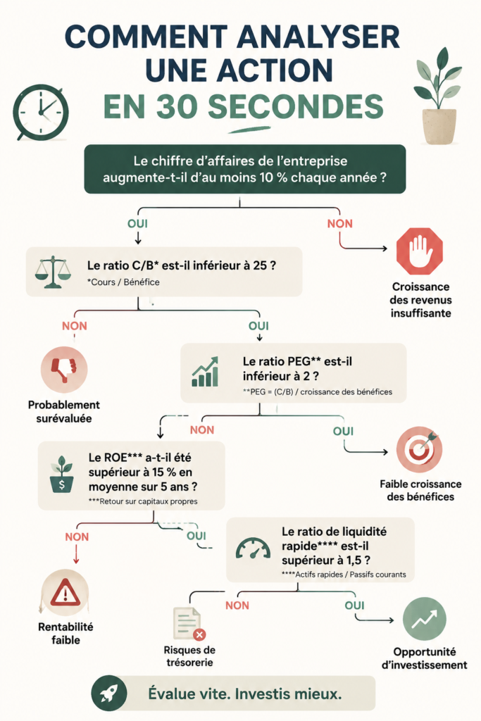 Femme analysant des données financières sur un ordinateur
