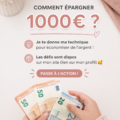 Femme tenant un carnet et un stylo pour planifier son épargne.