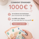 Femme tenant un carnet et un stylo pour planifier son épargne.