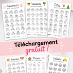 Un tableau coloré de défis d'épargne imprimables pour les femmes.