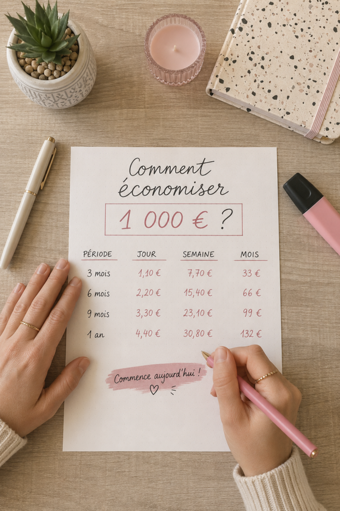 Femme souriante tenant un piggy bank pour symboliser l'économie d'argent.