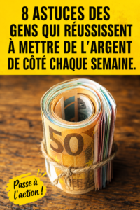 Femme écrivant un budget pour économiser de l'argent chaque semaine