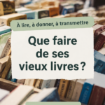 Une pile de vieux livres soigneusement empilés, symbole d'un engagement écolo.