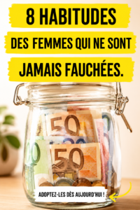 Femme réfléchissant à la gestion de son budget avec un ordinateur portable et des notes.