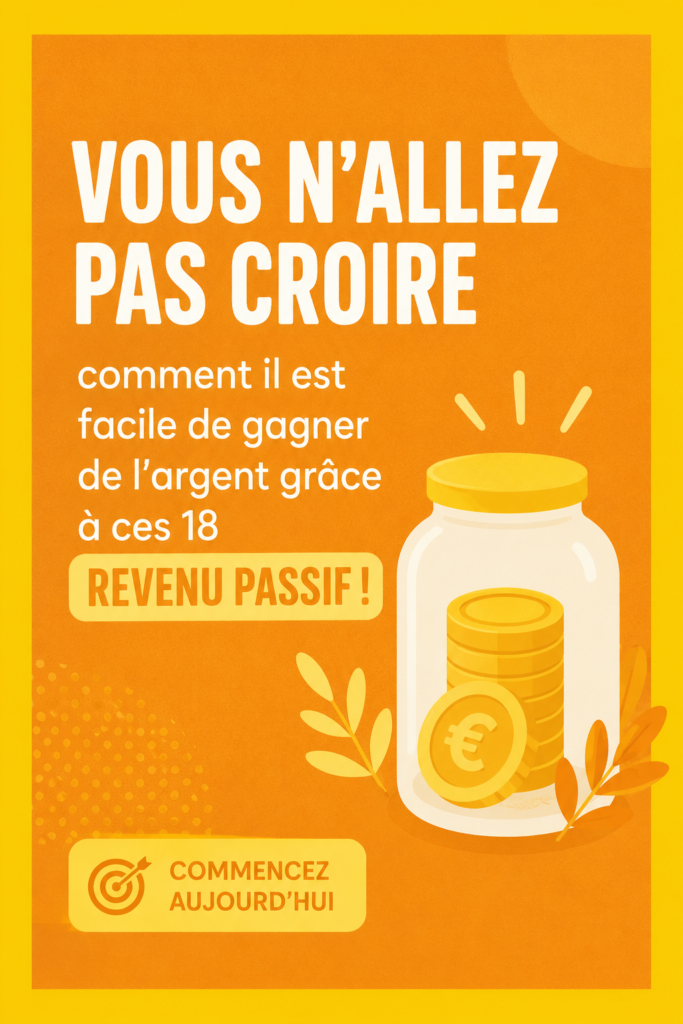 Image d'une femme heureuse travaillant sur un ordinateur pour générer des revenus passifs.
