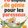 Femme heureuse travaillant dans un emploi tranquille, reflet d'un style de vie apaisant.