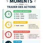 Femme analysant des graphiques de bourse sur son ordinateur dans un environnement chaleureux