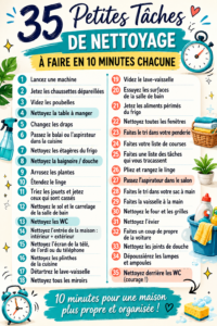 Femme utilisant un chiffon pour nettoyer une surface de cuisine en seulement 10 minutes
