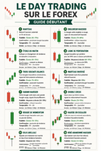 Image représentant le concept de trading sur le Forex, avec des graphiques et des devises.