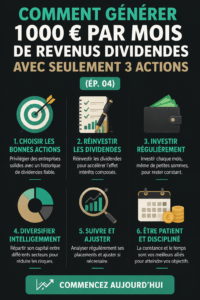 Femme souriante examinant des graphiques financiers sur son ordinateur, symbolisant la réussite d'investir dans des actions.