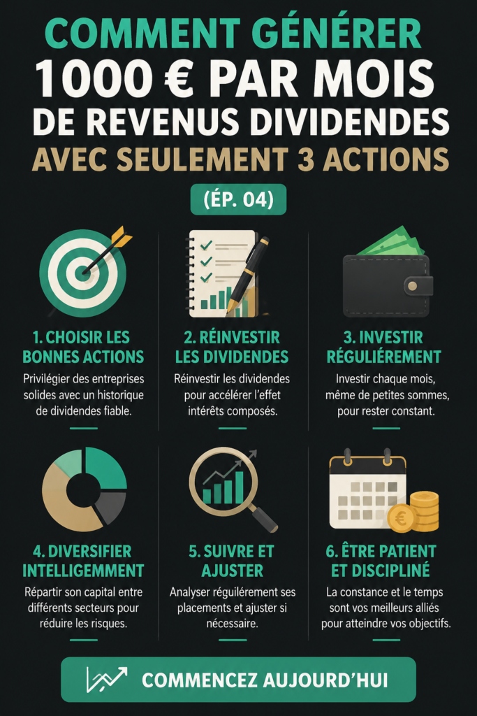 Femme souriante examinant des graphiques financiers sur son ordinateur, symbolisant la réussite d'investir dans des actions.