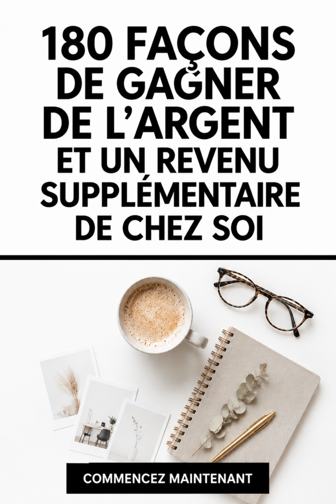 Femme au bureau à domicile réfléchissant à des moyens de gagner de l'argent.