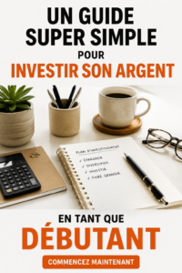 Une femme souriante posant devant un graphique de finances illustrant l'investissement.
