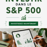 Femme examinant des graphiques de l'indice S&P 500 sur un ordinateur pour mieux investir.