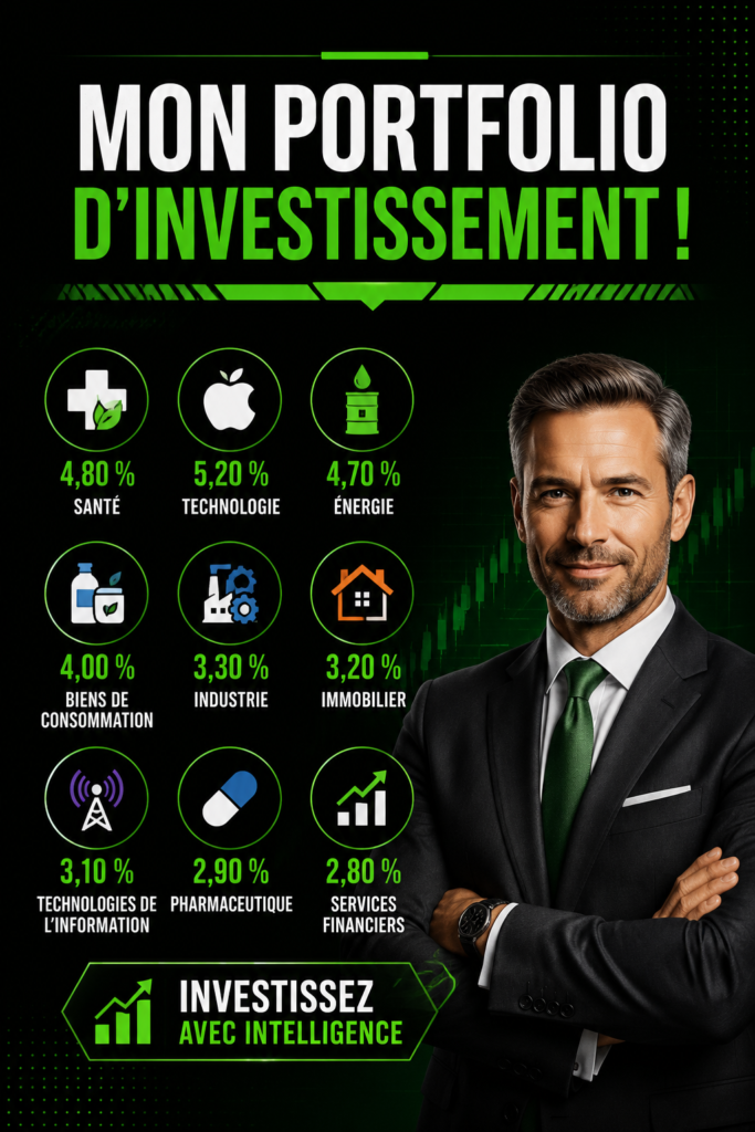 Un portfolio coloré et attractif inspiré de Mr. Wonderful, représentant le monde de l'investissement féminin.