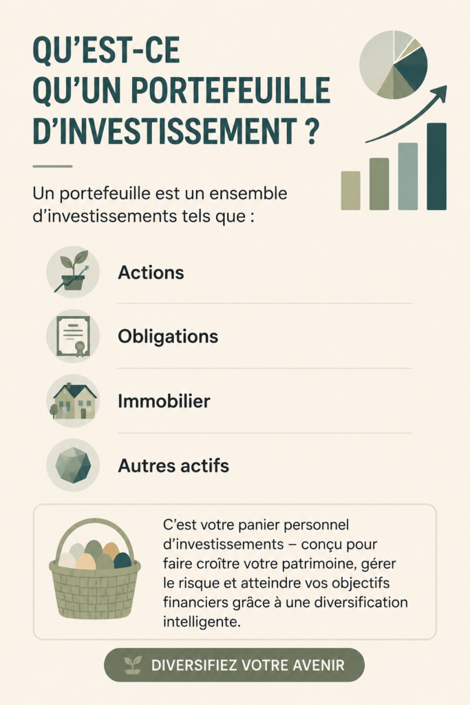 Une femme tenant un portfolio ouvert montrant ses œuvres.
