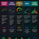 Femme consultant un graphique de trading forex et crypto sur son ordinateur