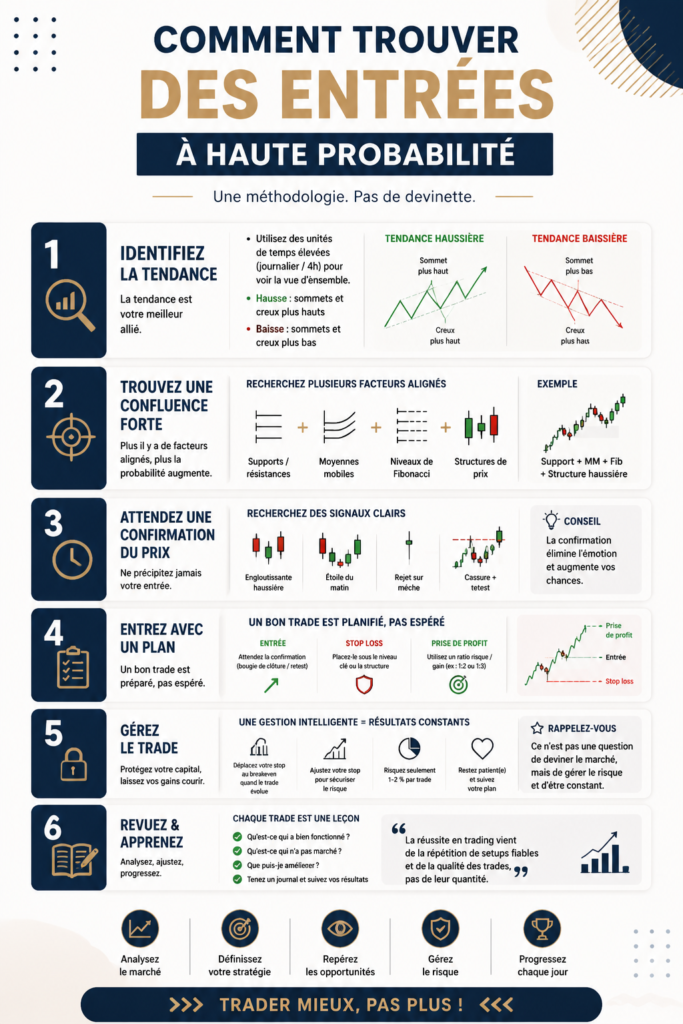Femme examinant des graphiques de trading sur son ordinateur