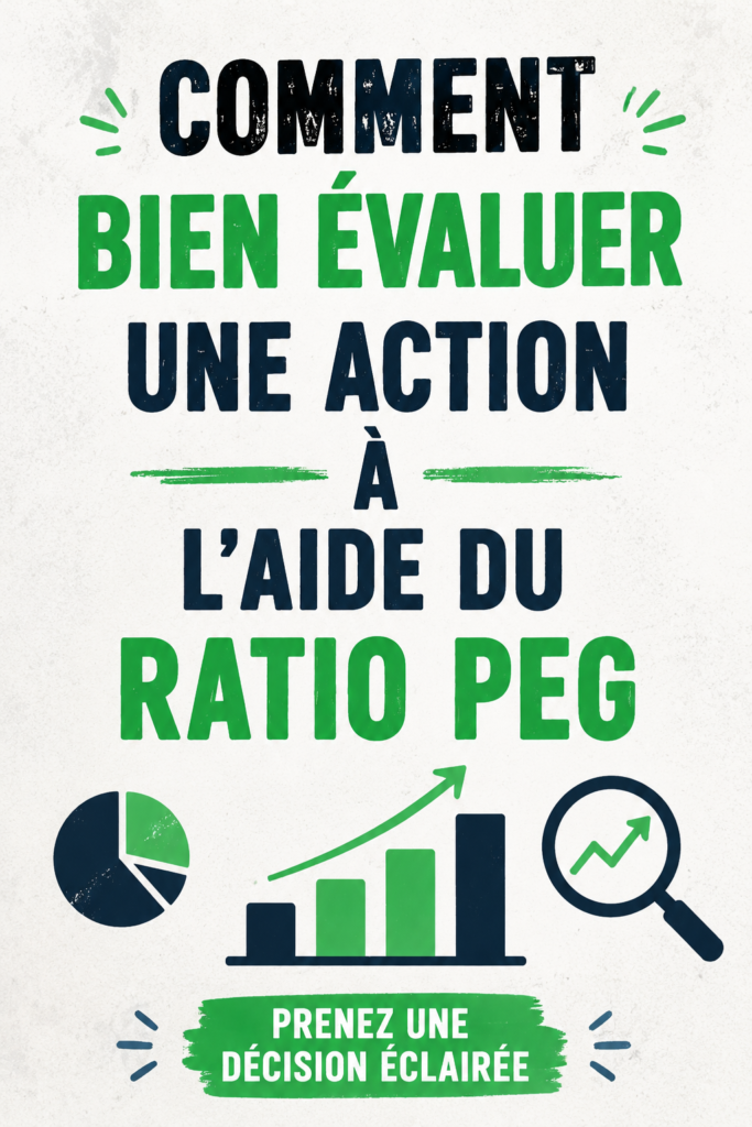 Vue d'une femme analysant des graphiques boursiers avec une calculatrice, illustrant l'évaluation des actions via le ratio PEG.