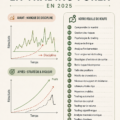 Femme souriante regardant un graphique sur l'écran, évoquant le trading Forex.