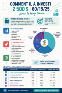 Femme consultant sur un ordinateur pour ses investissements financiers
