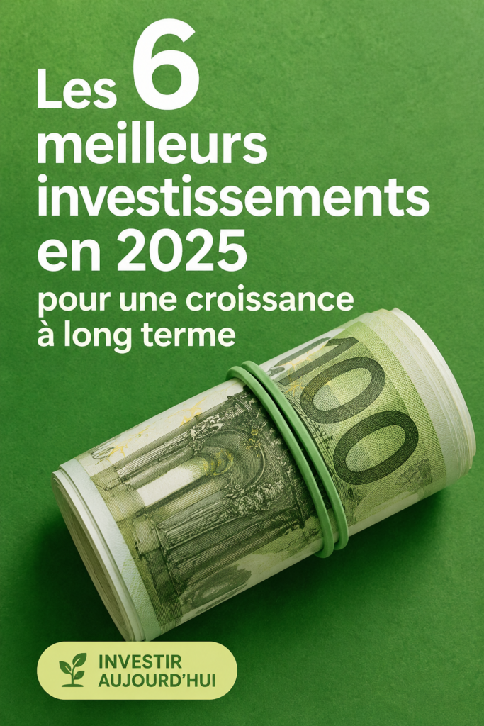 Femme souriante consultant des graphiques d'investissement dans un bureau lumineux.
