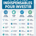 Femme utilisant des outils d'investissement sur son ordinateur