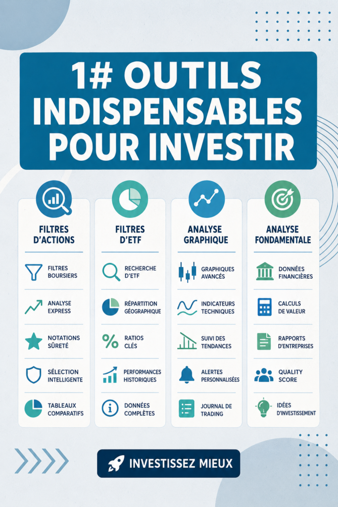 Femme utilisant des outils d'investissement sur son ordinateur
