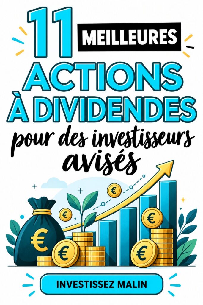 Femme investissant dans des actions à dividendes avec un ordinateur et un carnet.