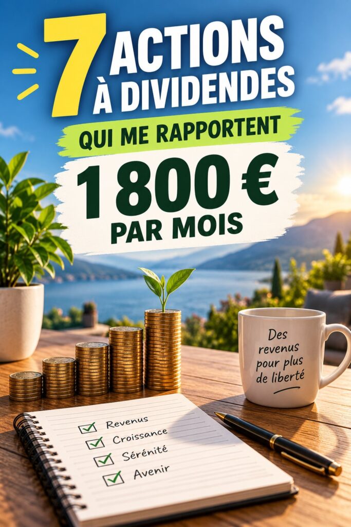Femme calculant ses revenus grâce à des actions à dividendes dans un cadre chaleureux.