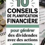 Femme souriante consultant son portefeuille d'actions pour optimiser ses dividendes.