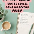 Concept d'entreprise générant un revenu passif avec divers outils et ressources.