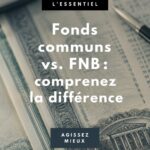 Deux graphiques comparant les fonds mutuels et les ETF